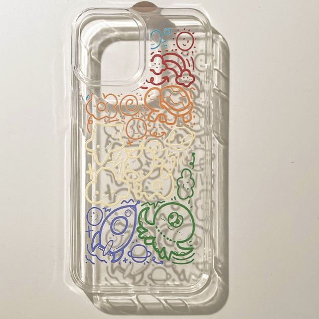 Phone Transparent Case Cartoon