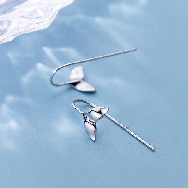 Earring Tail Fish Drop