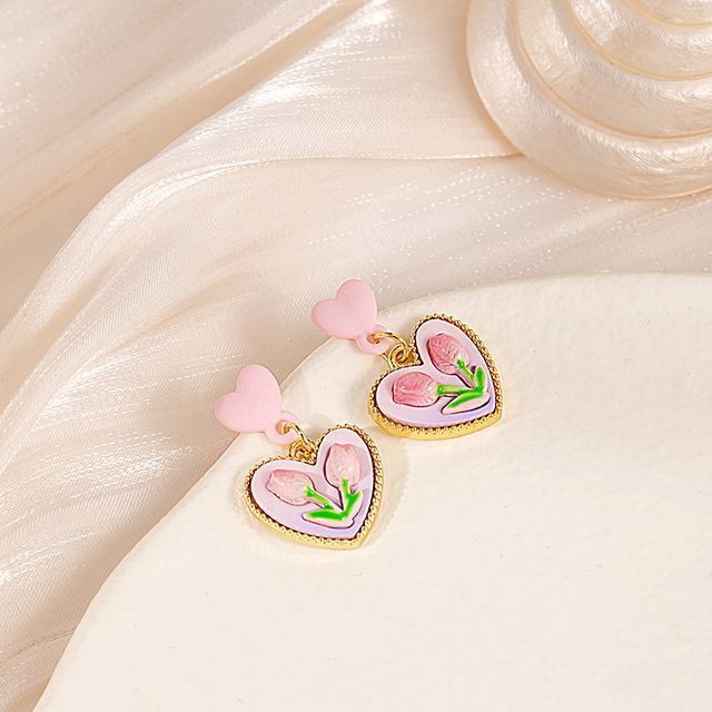 Flower Stud Earring / Drop Earring