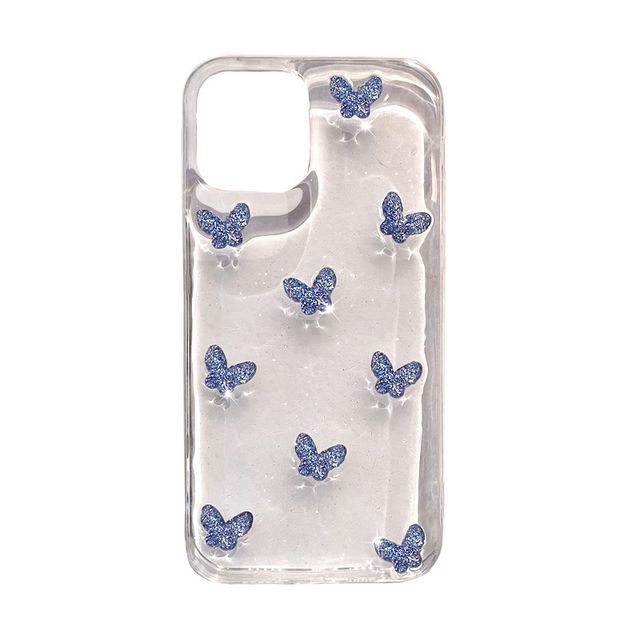 Case Transparent Phone Butterfly