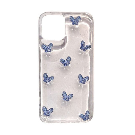 Case Transparent Phone Butterfly