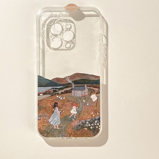 Transparent Phone Case Scenery