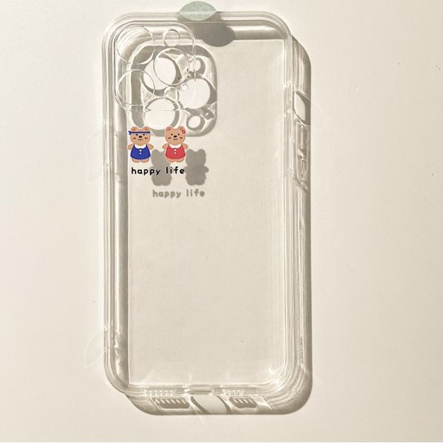 Bear Phone Case Transparent