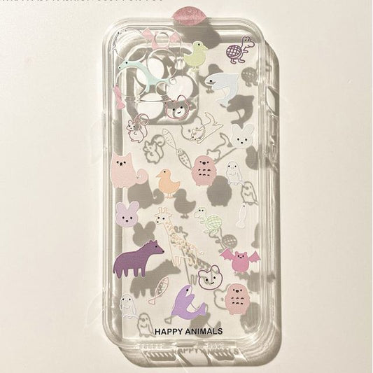 Case Phone Animal Transparent