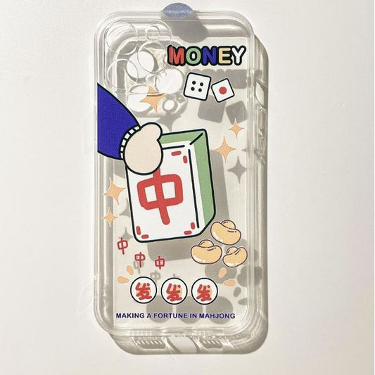 Case Mahjong Transparent Phone