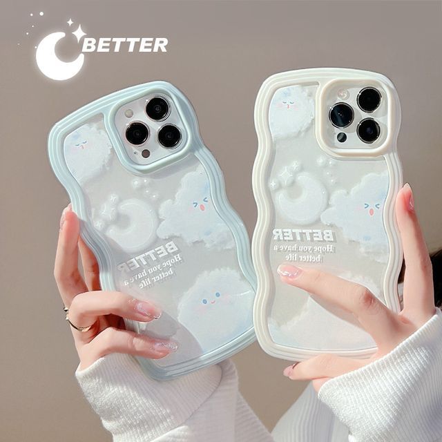 Phone Transparent Case Cloud
