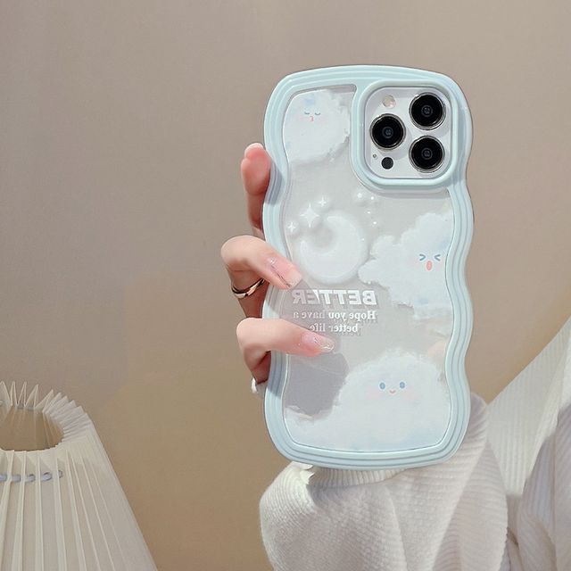Phone Transparent Case Cloud