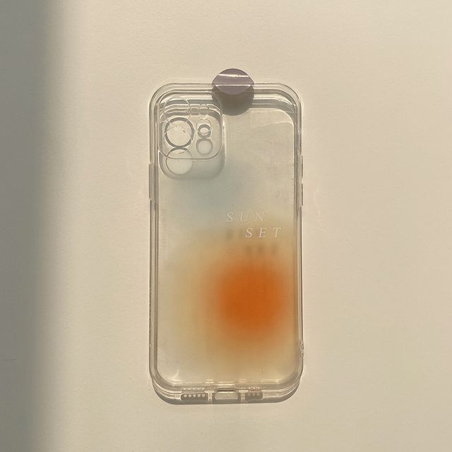 Transparent Phone Case Gradient