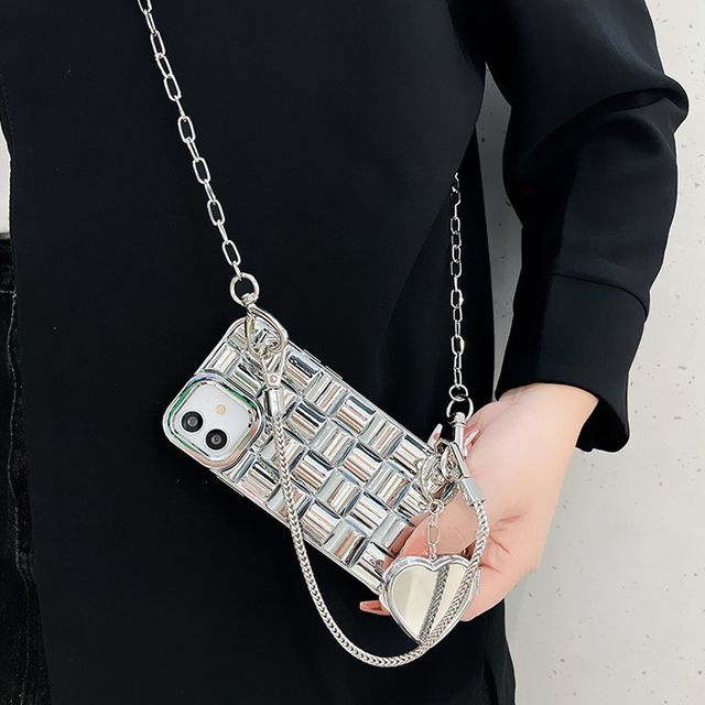 Case Chain Phone Metallic