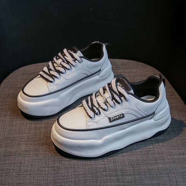 Lace Platform Up Sneakers