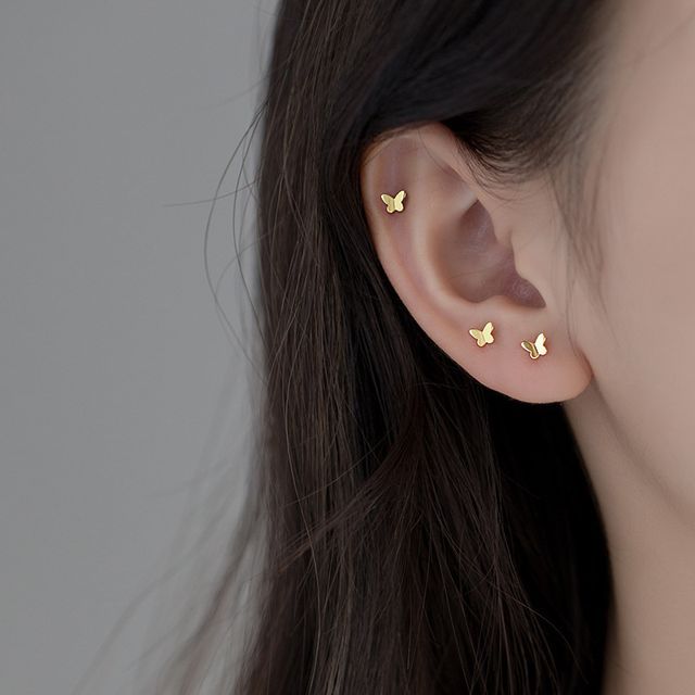 Butterfly Stud Earring