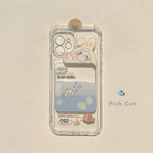 Rabbit Phone Transparent Case