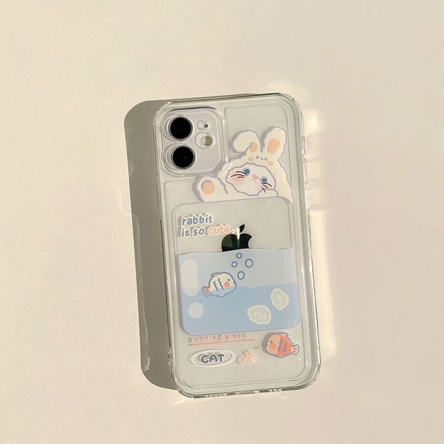 Rabbit Phone Transparent Case