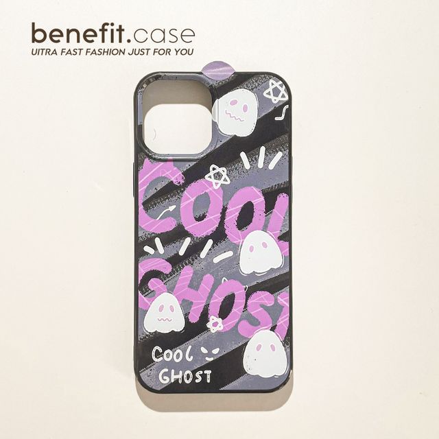 Phone Lettering Case Ghost