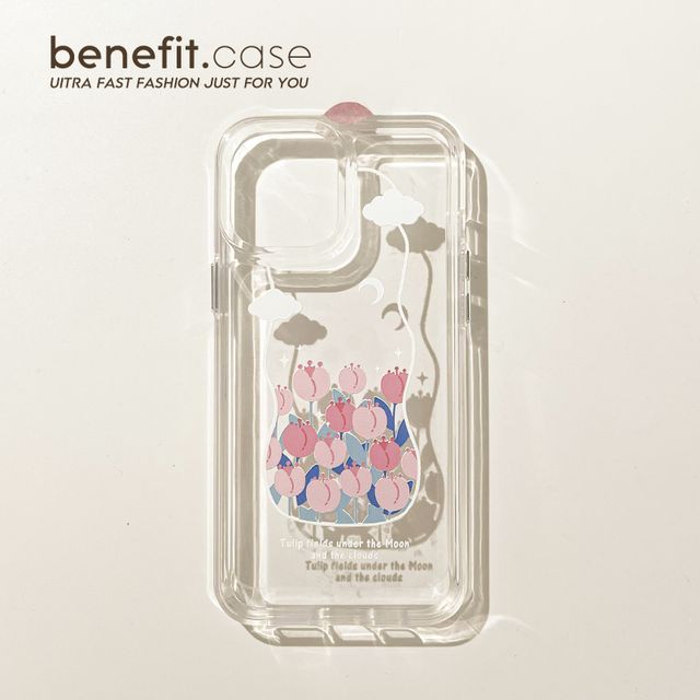 Phone Tulip Case Transparent