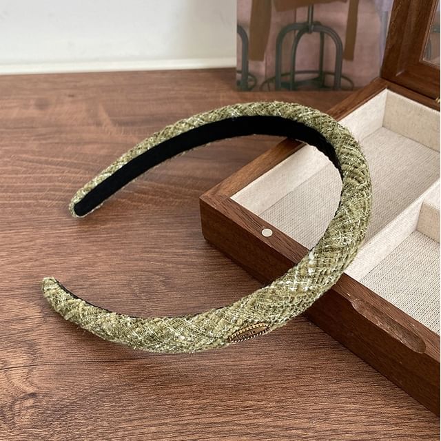 Logo Tweed Headband