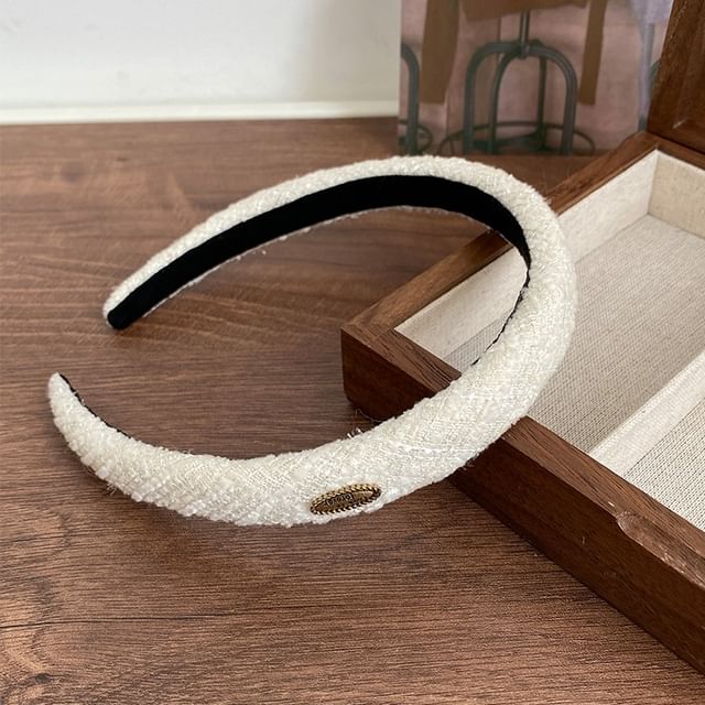 Logo Tweed Headband
