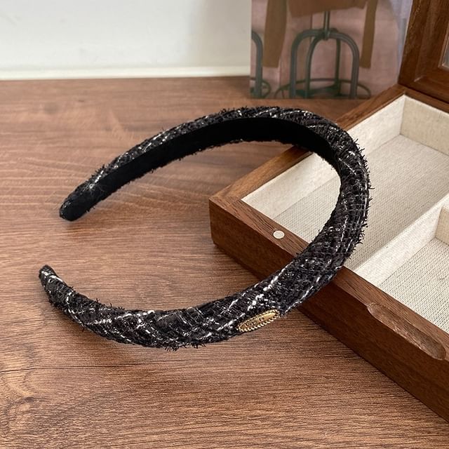 Logo Tweed Headband