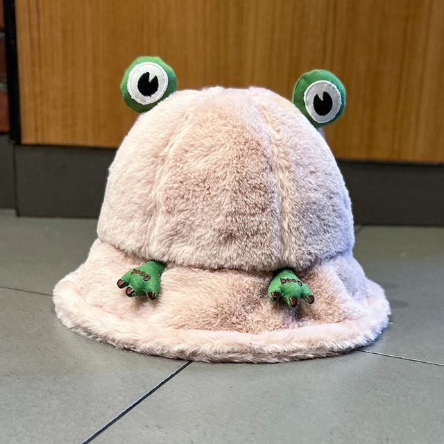 Chenille Hat Frog Bucket