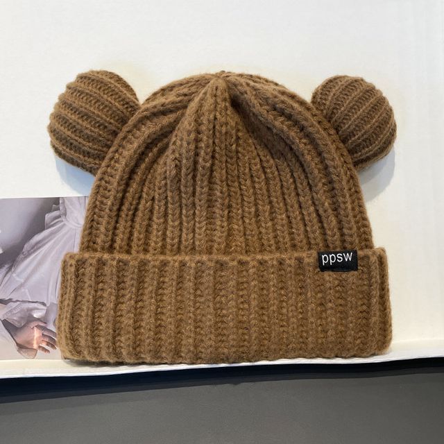 Beanie Bear Knit Ear