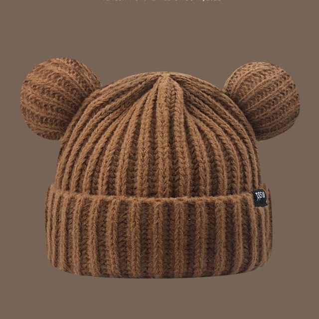 Knit Bear Beanie Ear