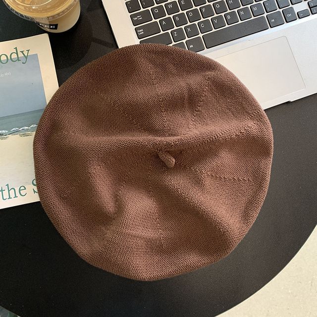 Hat Beret Plain