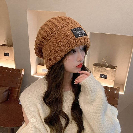 Cable Knit Beanie Applique