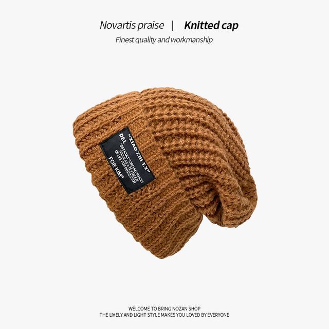 Cable Knit Beanie Applique