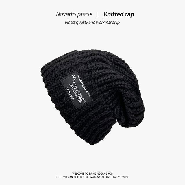 Cable Knit Beanie Applique