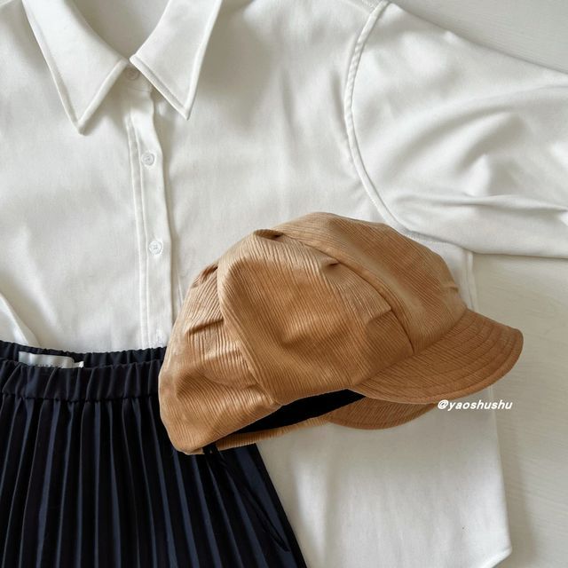 Velvet Cap Newsboy