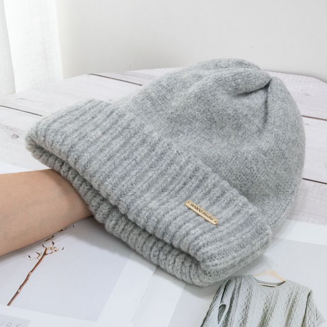 Logo Beanie Knit