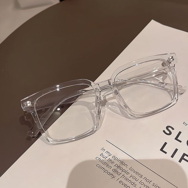 Square Blocking Frame Blue Light Eyeglasses