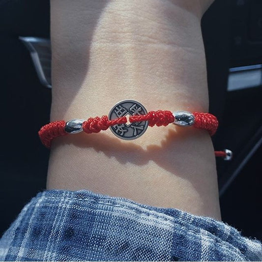 Coin Bracelet Silver String designs) (various