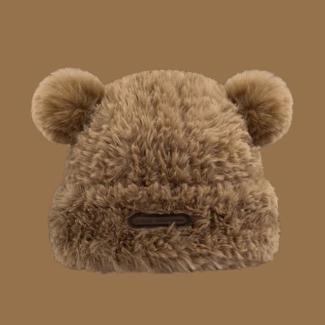 Beanie Fur Faux Ear