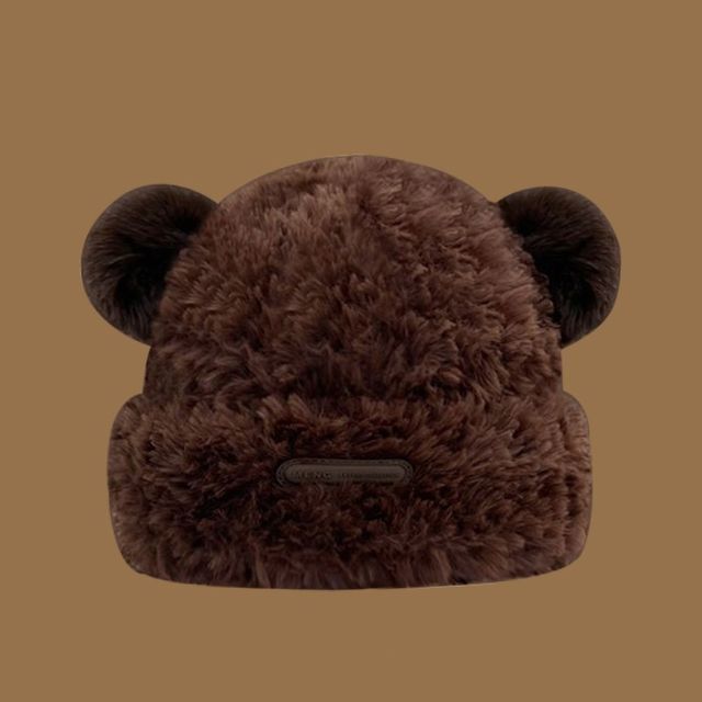 Beanie Fur Faux Ear