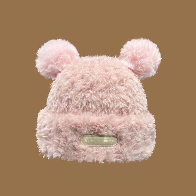 Beanie Fur Faux Ear