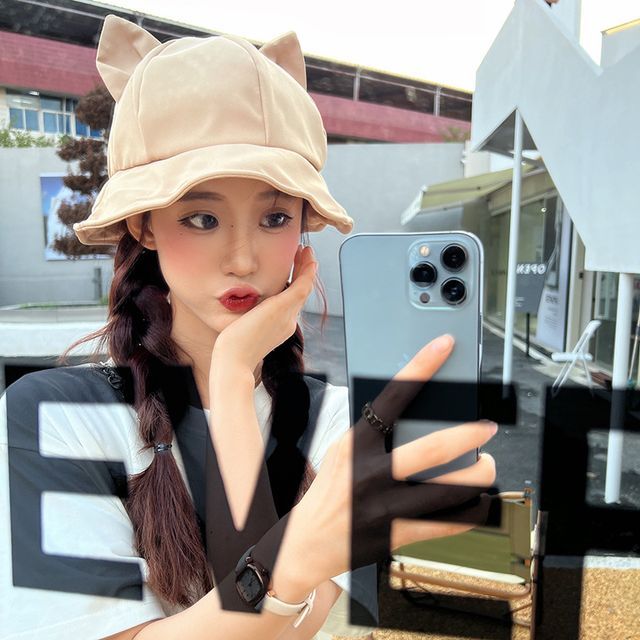 Bucket Ear Cat Hat