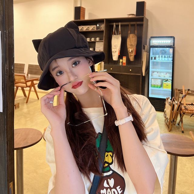 Bucket Ear Cat Hat