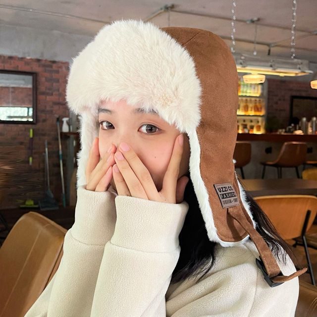 Hat Fleece-Lined Trapper