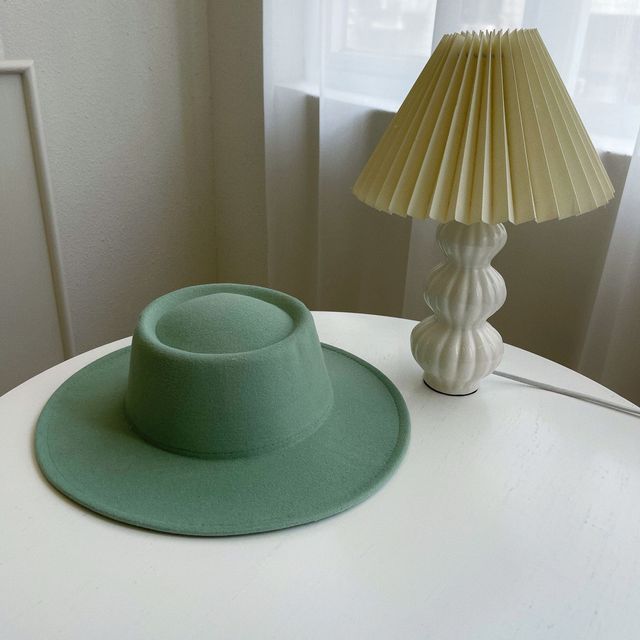 Hat Wide Plain Brim