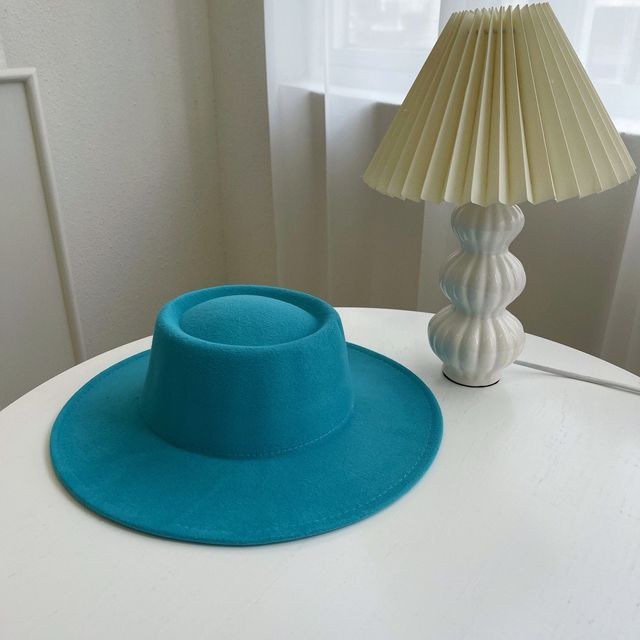 Hat Wide Plain Brim