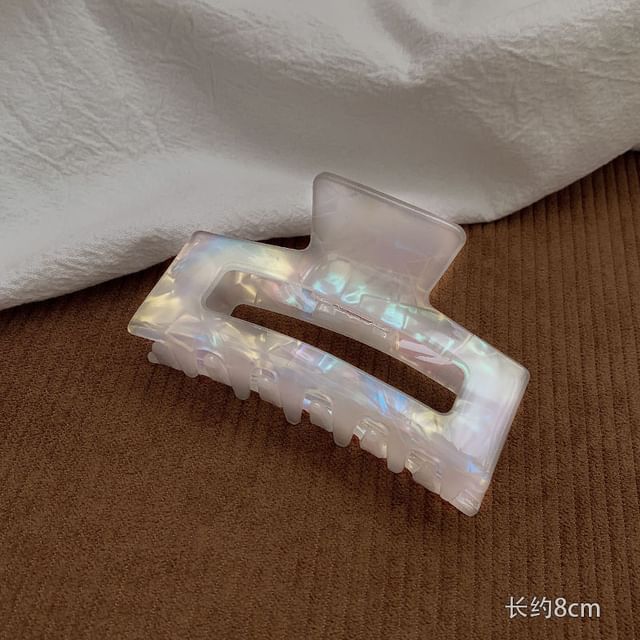/ Hair Clip Claw Iridescent