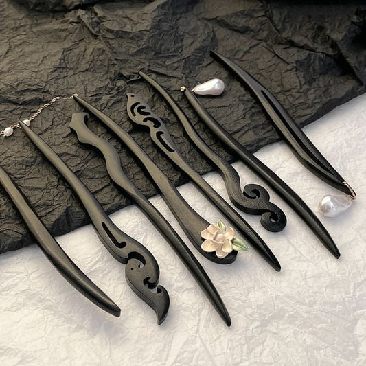 Hair Wooden (various Stick designs)