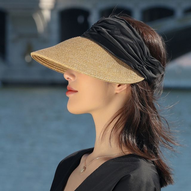 Tone Two Visor Sun Straw