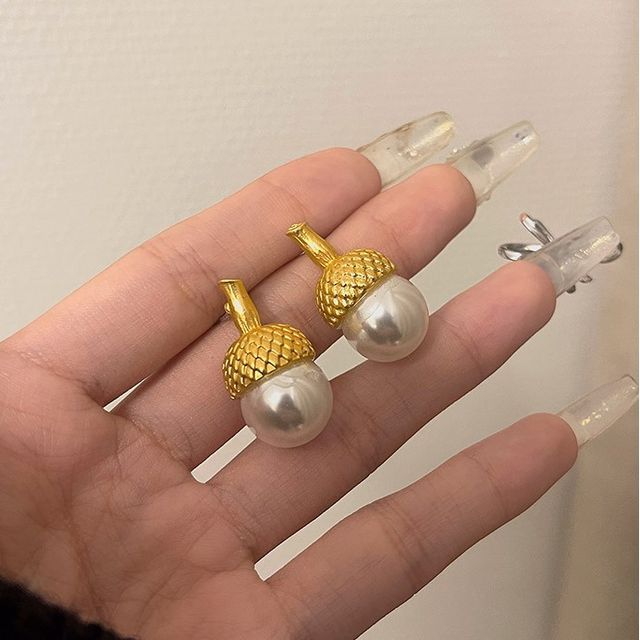 Bracelet / Dangle Necklace Faux Pearl Earring Alloy