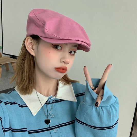 Cap Lettering Embroidered Flat