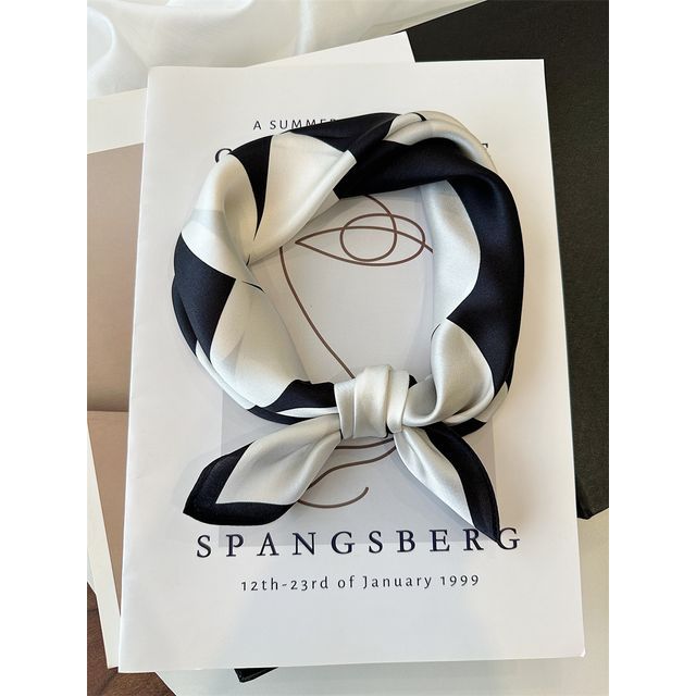Silk Scarf Print