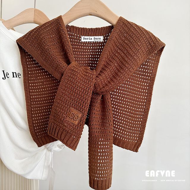 Eyelet Shawl Knit