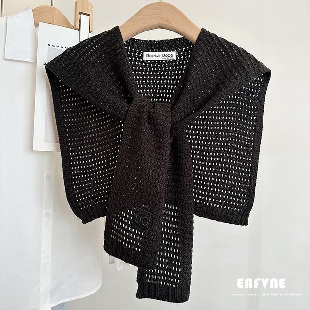 Eyelet Shawl Knit