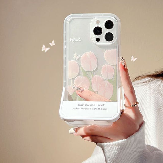 Stand Case Tulip Phone